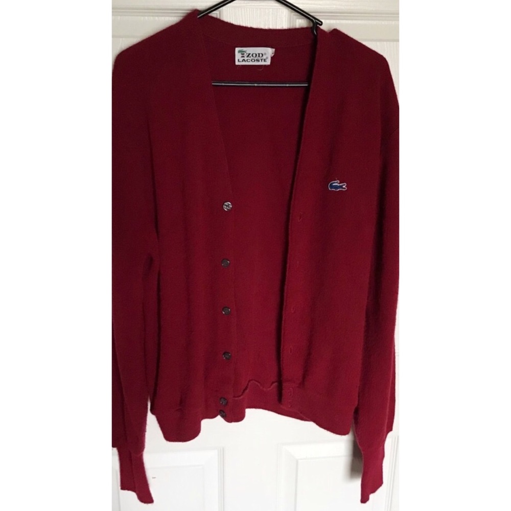 Vintage Lacoste cardigan